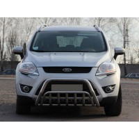 Кенгурятник WT002 (нерж.) для Ford Kuga 2008-2013