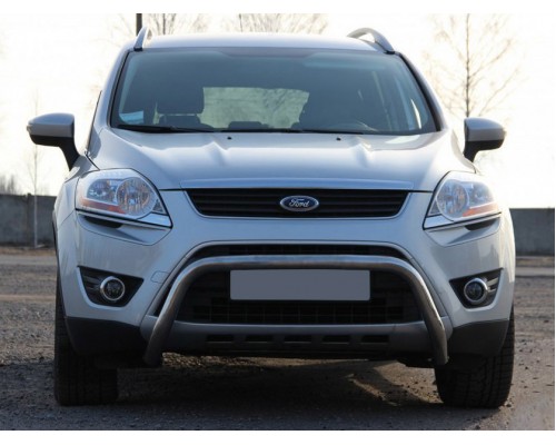Кенгурятник WT007 (нерж.) для Ford Kuga 2008-2013