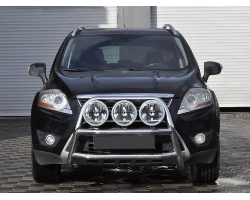 Кенгурятник WT018 (нерж.) для Ford Kuga 2008-2013