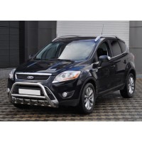 Ford Kuga 2008-2013 Кенгурятник WT003 (нерж.)