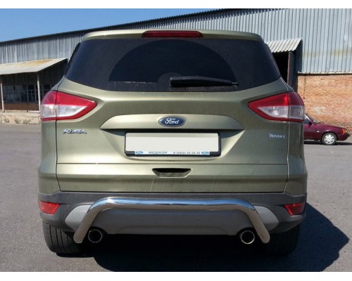 Задня дуга AK007 (нерж) для Ford Kuga 2008-2013