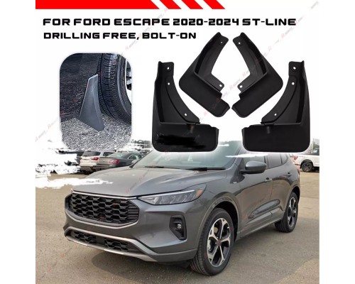 Брызговики Premium (для ST-Line, 4 шт) для Ford Kuga/Escape 2019- рр