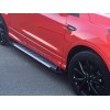 Бічні пороги Line (2 шт., алюміній) З пофарбованим листям на дверях для Ford Kuga/Escape 2013-2019 - 78110-11
