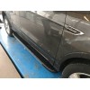 Боковые пороги Bosphorus Grey (2 шт., алюминий) С окрашенной листвой на дверях для Ford Kuga/Escape 2013-2019 - 78130-11