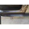 Бічні пороги Maydos V2 (2 шт., Алюміній + нерж) З чорним листям на дверях для Ford Kuga/Escape 2013-2019 - 78121-11