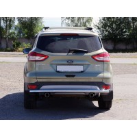 Задня дуга AK002 (нерж) для Ford Kuga/Escape 2013-2019