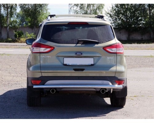 Задня дуга AK002 (нерж) для Ford Kuga/Escape 2013-2019