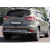 Задня дуга AK002-2 (нерж) для Ford Kuga/Escape 2013-2019