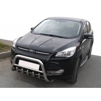 Кенгурятник WT003 (нерж.) для Ford Kuga/Escape 2013-2019