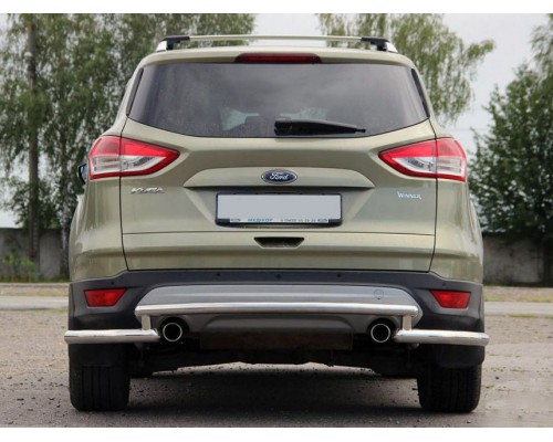 Задня дуга AK002-3 (нерж) для Ford Kuga/Escape 2013-2019