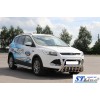 Кенгурятник WT002 (нерж.) для Ford Kuga/Escape 2013-2019