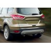 Кромка багажника (нерж.) OmsaLine - Італійська нержавіюча сталь для Ford Kuga/Escape 2013-2019 - 61435-11