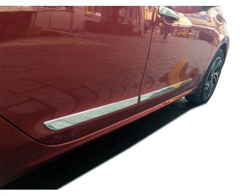 Молдинг дверний (4 шт, нерж) для Ford Kuga / Escape 2013-2019 - 56656-11