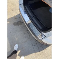 Накладка на задний бампер Carmos (нерж) для Ford Kuga/Escape 2013-2019