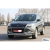 Передній захист ST014 (нерж.) 51/42 мм для Ford Kuga/Escape 2013-2019