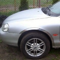 Накладки на арки (4 шт, нерж) для Ford Mondeo 2000-2007