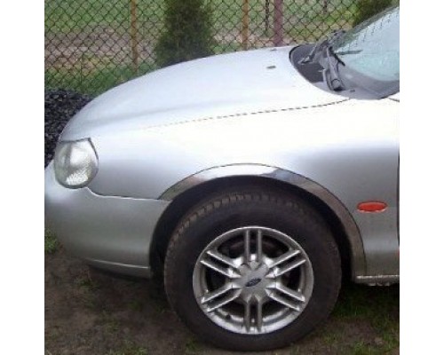 Накладки на арки (4 шт, нерж) для Ford Mondeo 2000-2007