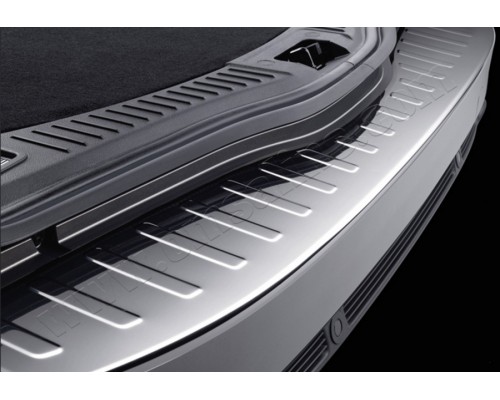 Накладка на задній бампер OmsaLine (SW, нерж.) для Ford Mondeo 2008-2014 - 50381-11