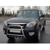Кенгурятник QT008 (нерж) для Ford Ranger 2007-2011 - 79110-11