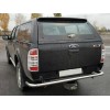 Задній захист AK005 (2 шт, нерж.) для Ford Ranger 2007-2011