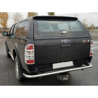 Задній захист AK005 (2 шт, нерж.) для Ford Ranger 2007-2011
