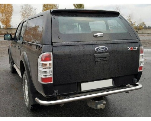 Задній захист AK005 (2 шт, нерж.) для Ford Ranger 2007-2011