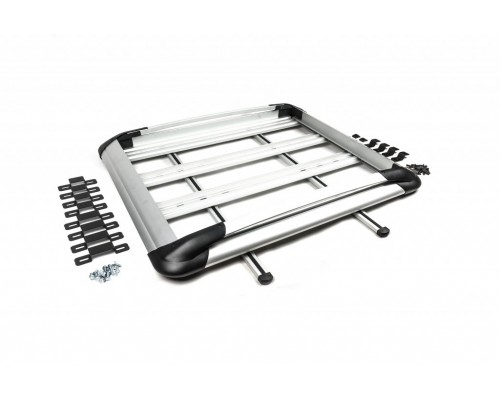 Багажник с поперечинами и сеткой (100см на 120см) Серый для Ford Ranger 2007-2011 - 78266-11