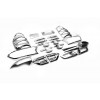Комплект накладок (хром ABS) для Ford Ranger 2011+ - 81000-11
