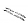 Накладки на ручки (4 шт., нерж.) Carmos - Турецкая сталь для Ford Ranger 2011+ - 51391-11