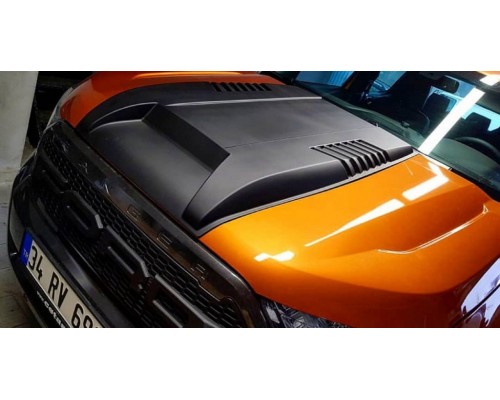 Накладка на капот V1 (ABS) для Ford Ranger 2011+