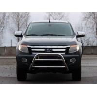 Передній захист WT022 (нерж.) для Ford Ranger 2011+