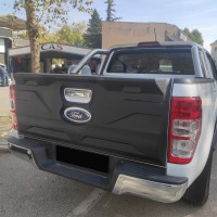 Накладка на заднюю крышку CappaFe (2015-2023, ABS) для Ford Ranger 2011+