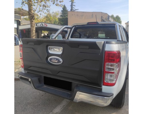 Накладка на заднюю крышку CappaFe (2015-2023, ABS) для Ford Ranger 2011+