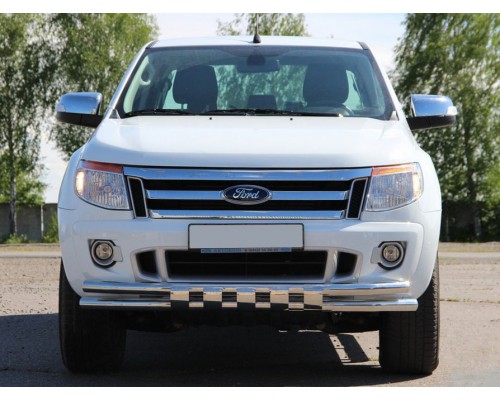 Передній захист ST016 (нерж.) для Ford Ranger 2011+