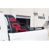 Роллбар Dakar Чорний без підсвічування - Medium для Ford Ranger 2011+