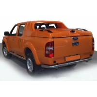 Задній захист AK005 (нерж) для Ford Ranger 2011+