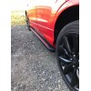 Ford Ranger 2011+ Боковые пороги Maya Red (2 шт., алюминий) - 61688-11