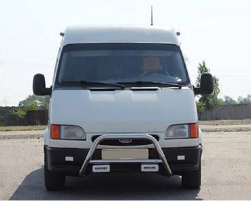 Кенгурятник WT006 (нерж) для Ford Transit 1991-2000