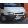 Кенгурятник WT002 (2006-2014, нерж.) для Ford Transit 2000-2014