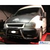 Кенгурятник з вусами WT003-Plus (2000-2006, нерж.) для Ford Transit 2000-2014