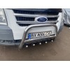 Кенгурятник WT004 (нерж) для Ford Transit 2000-2014