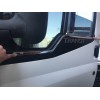 Окантовка стекол OmsaLine (2 шт, нерж.) Carmos - Турецкая сталь для Ford Transit 2000-2014 гг