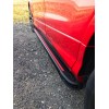 Боковые пороги Maya Red (2 шт., алюминий) Короткая база для Ford Transit 2000-2014 - 62032-11