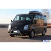 Кенгурятник WT003 (2006-2014, нерж.) для Ford Transit 2000-2014 - 74596-11