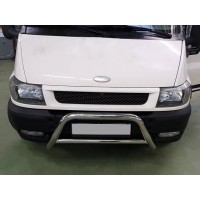 Кенгурятник WT006 (нерж) для Ford Transit 2000-2014