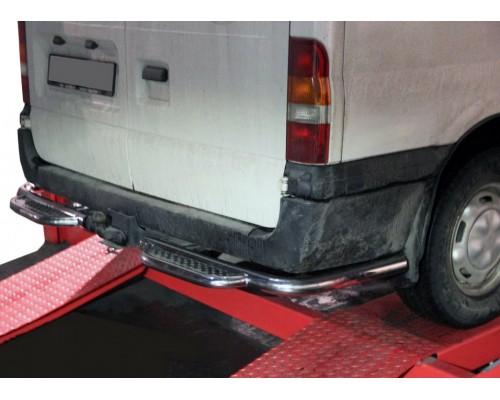 Задні захист підніжка AK-Special (нерж.) для Ford Transit 2000-2014