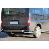 Задні куточки AK003-Double (нерж.) для Ford Transit 2000-2014