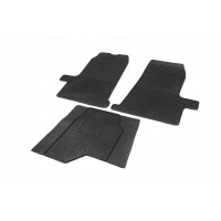 Гумові килимки (3 шт, Polytep) для Ford Transit 2000-2014