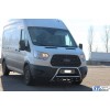 Кенгурятник WT003 (нерж.) для Ford Transit 2014+