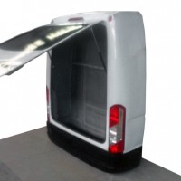 Навісний багажник (під фарбування) для Ford Transit 2014+
